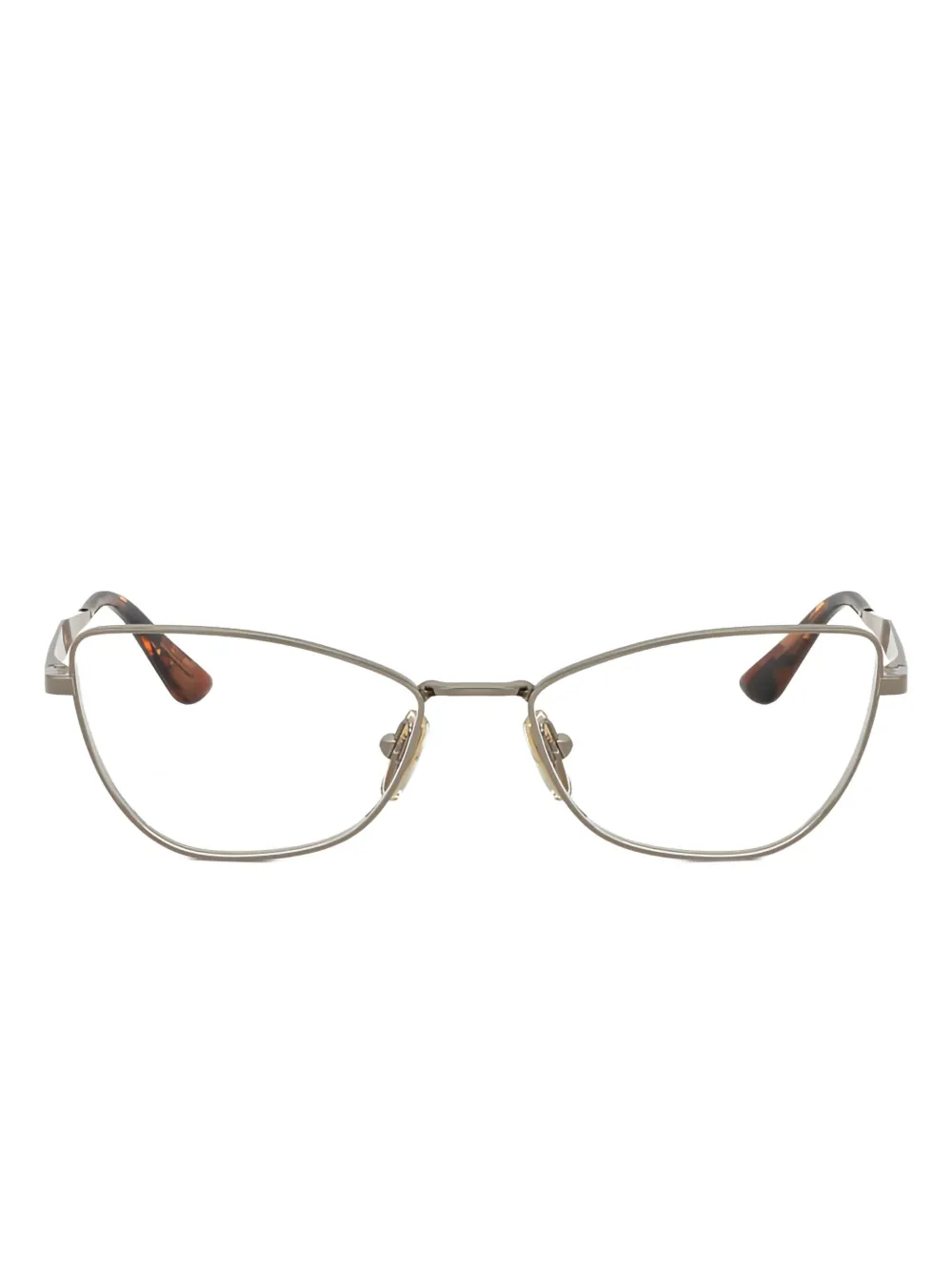 Vogue Eyewear cat-eye frame glasses - Argento