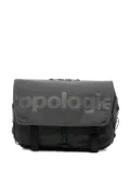 Topologie logo-print messenger bag - Grey