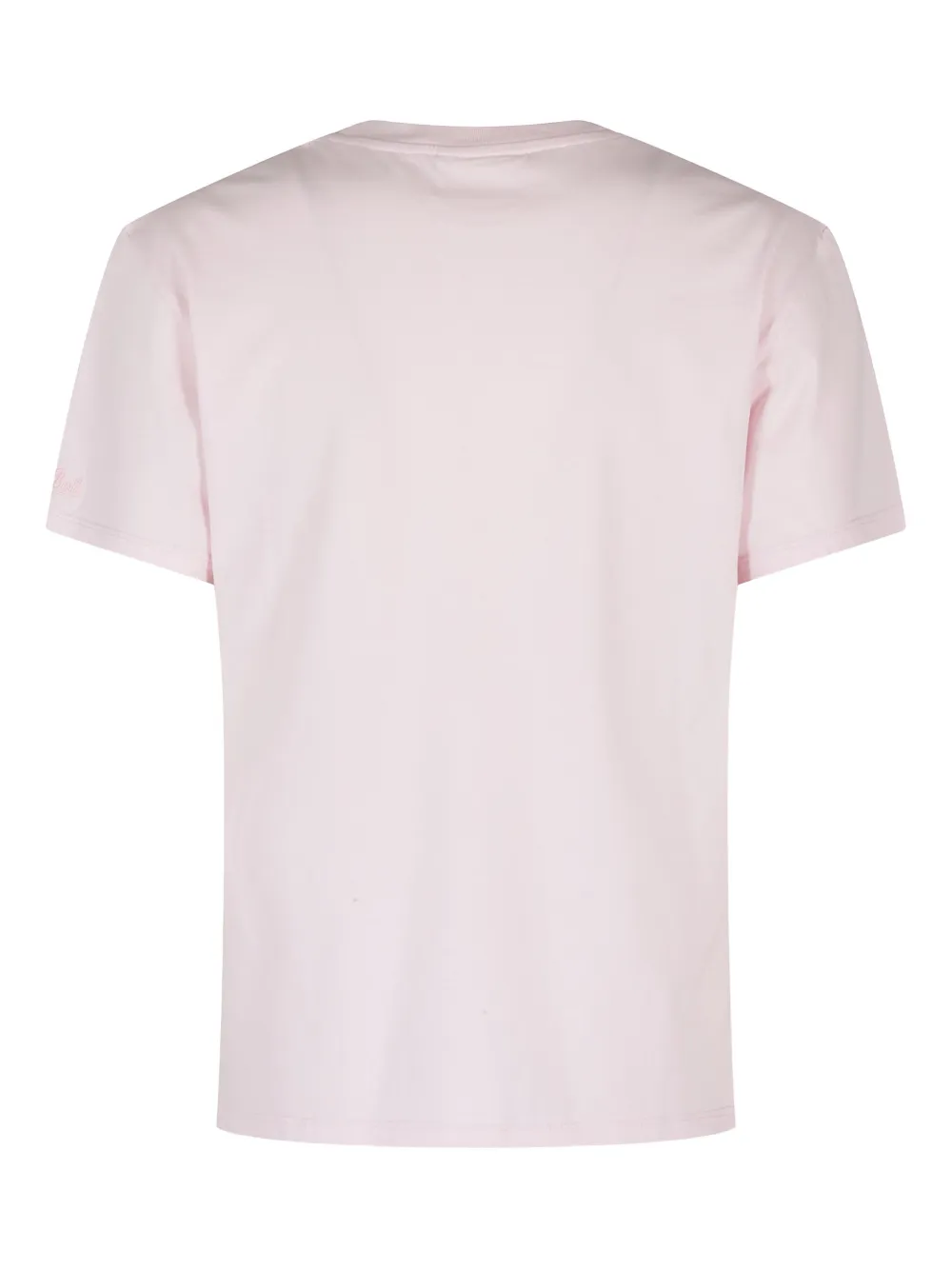 MC2 Saint Barth T-shirt met borduurwerk Roze