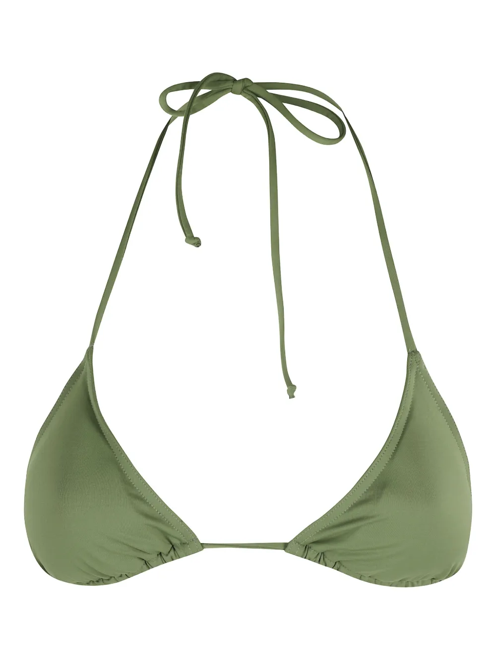 MC2 Saint Barth Leah bikini top | Green | Image 1