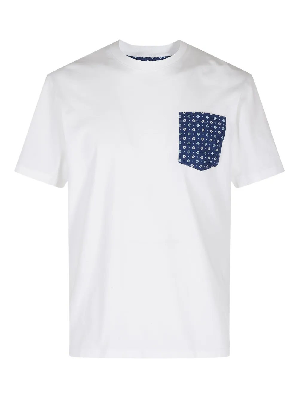 MC2 Saint Barth contrast-pocket t-shirt Wit