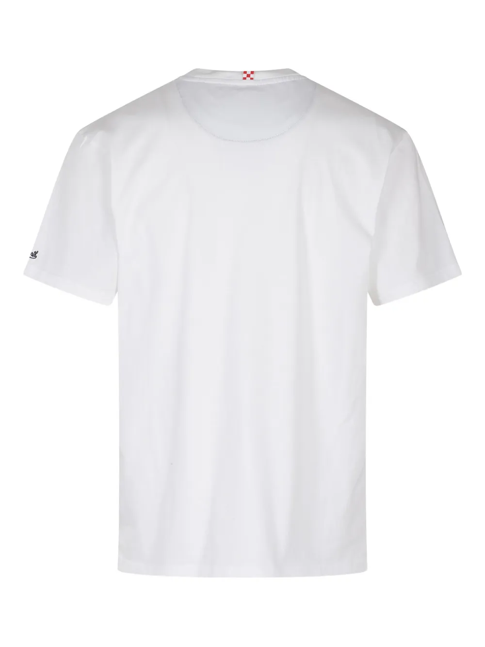 MC2 Saint Barth T-shirt met contrasterende zak Wit