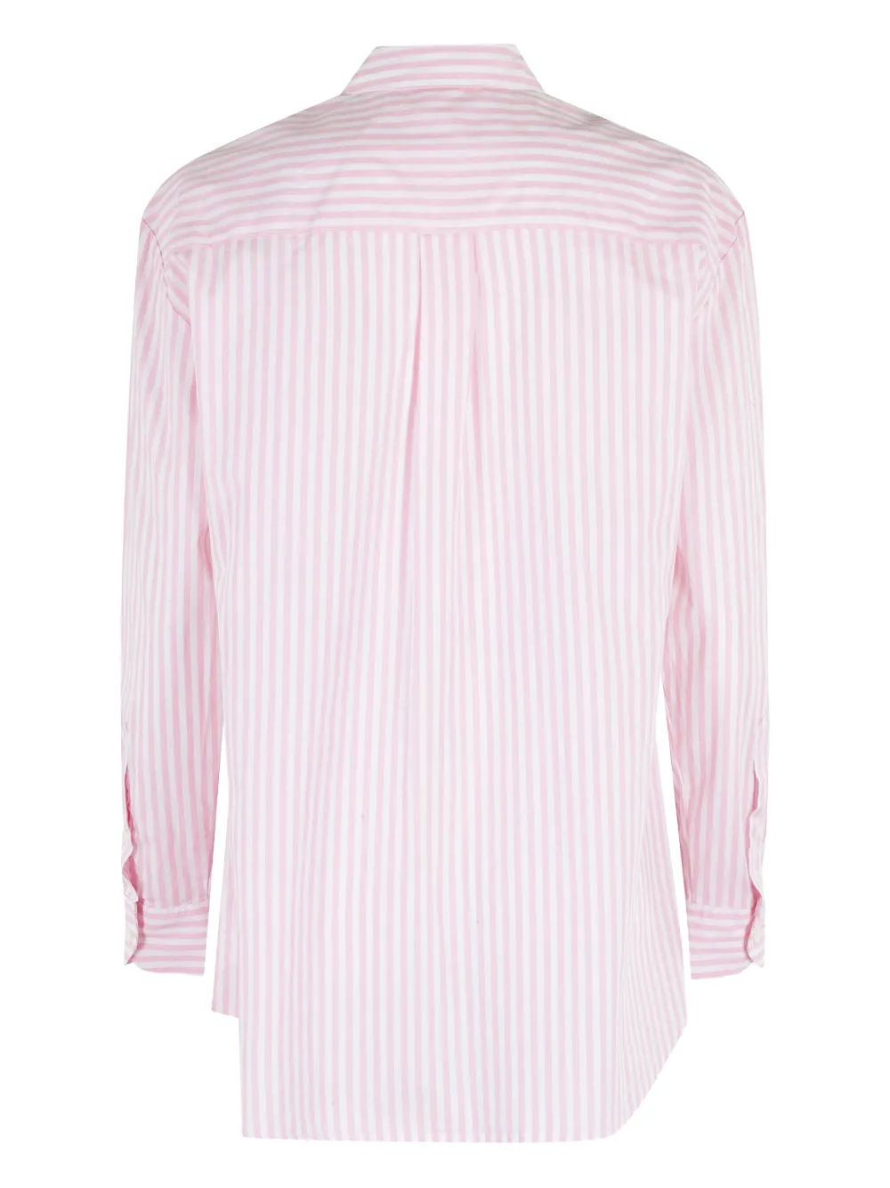 MC2 Saint Barth Brigitte embroidered striped shirt Roze