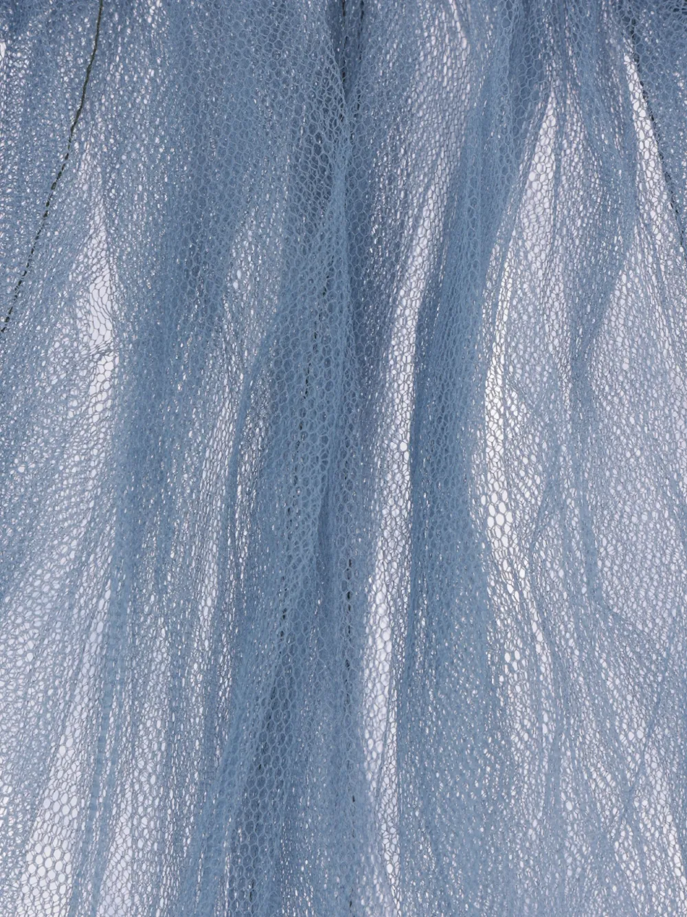 Comme Des Garçons Tao Top Mit Rüschen In Blue