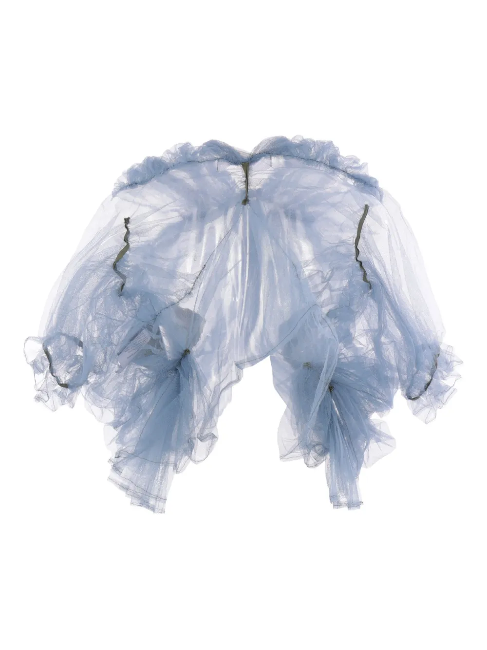 Comme des Garçons TAO Top met ruches - Blauw