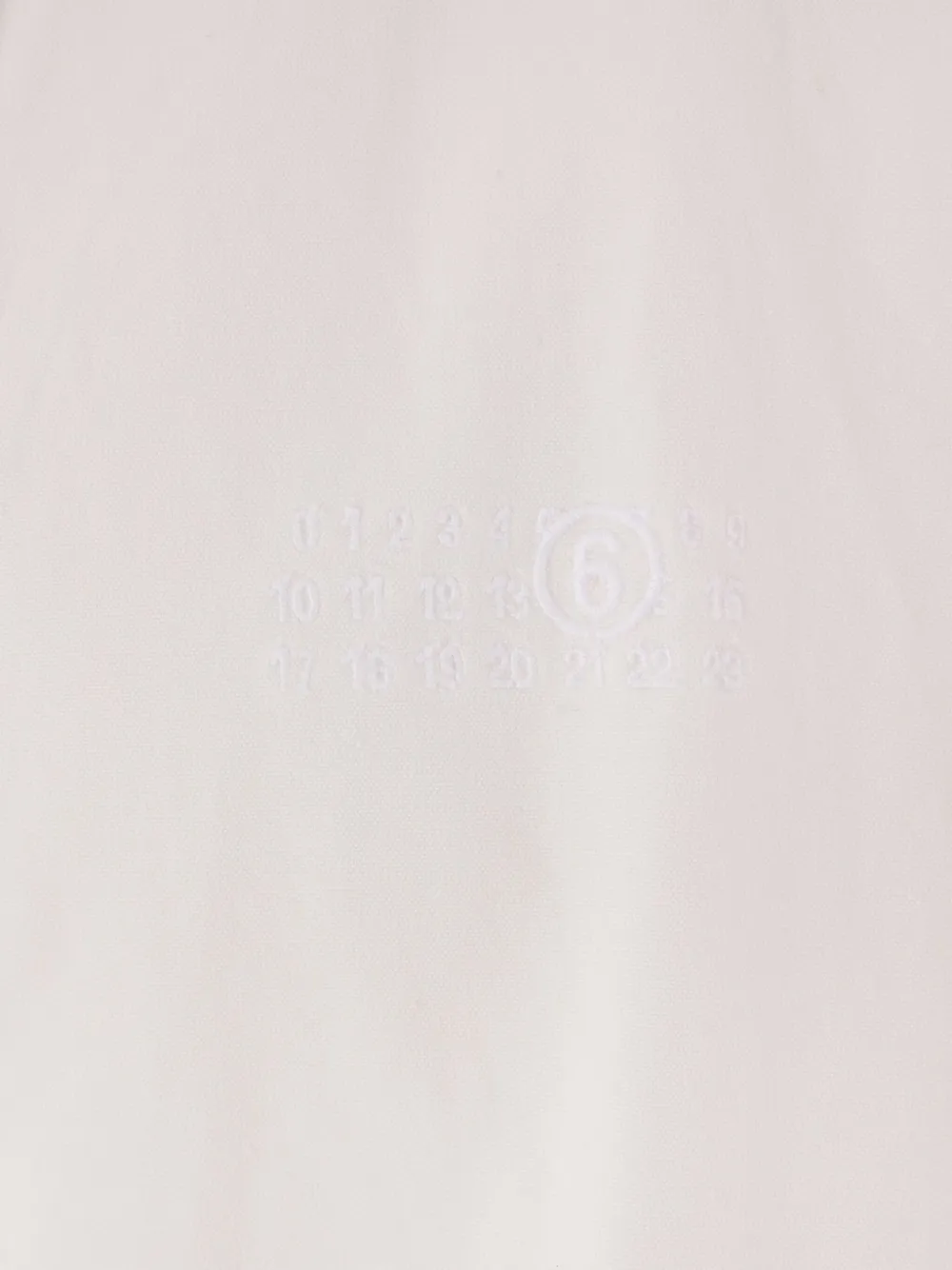 MM6 Maison Margiela Parka met capuchon Wit