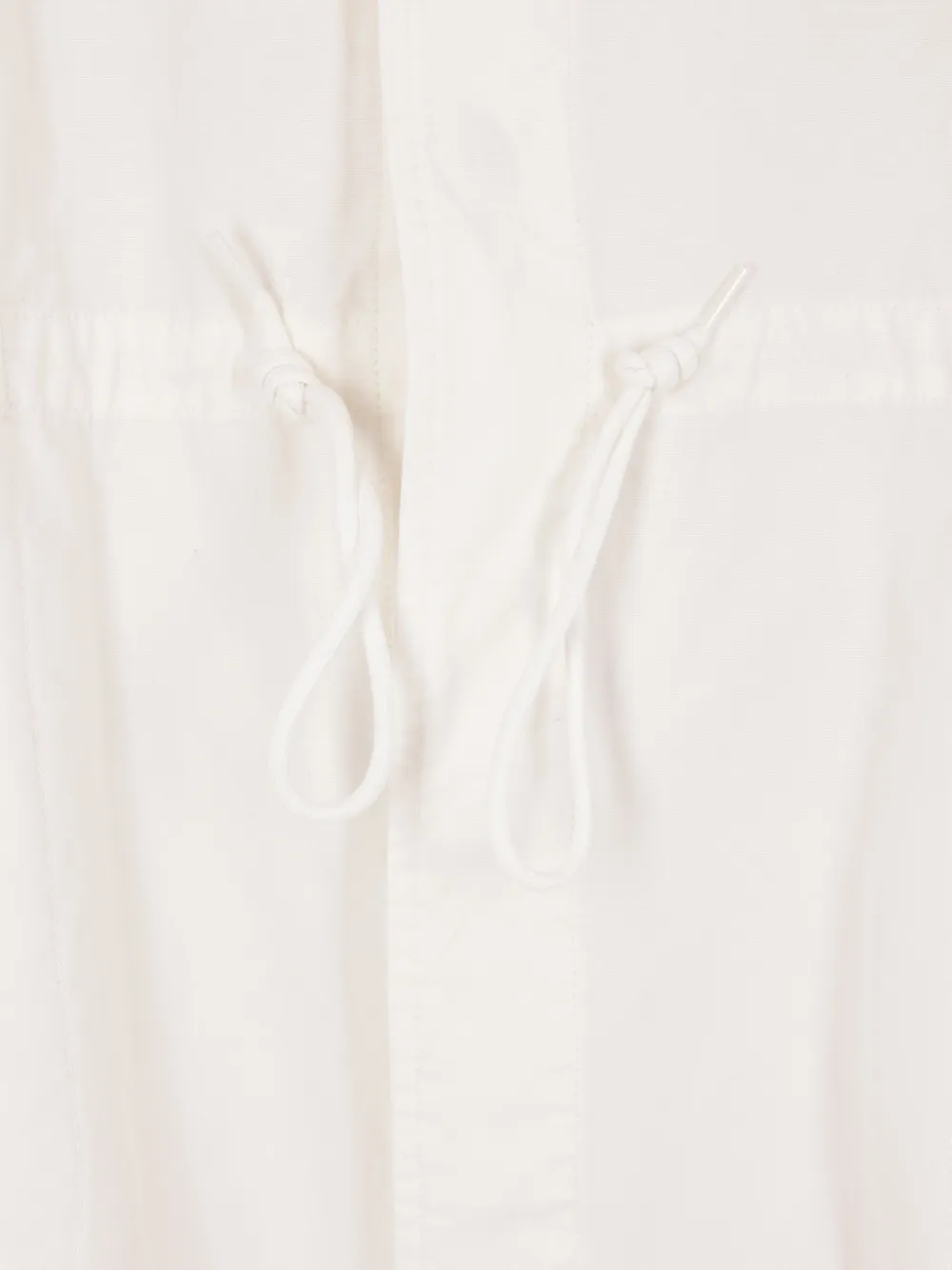 MM6 Maison Margiela Parka met capuchon Wit