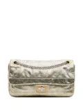 CHANEL Pre-Owned 2008-2009 Medium Reissue Perforated Calfskin Drill Flap shoulder bag - Gold