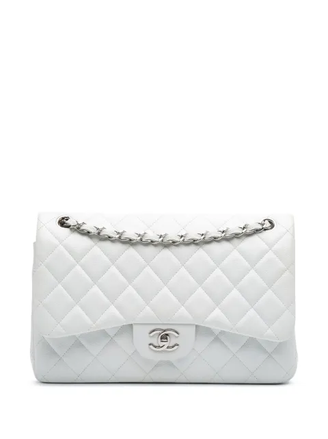CHANEL Pre-Owned 2013-2014 Jumbo Classic Caviar Double Flap shoulder bag
