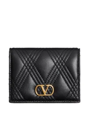 Valentino Garavani ロックスタッズ チェーンウォレット S | ブラック