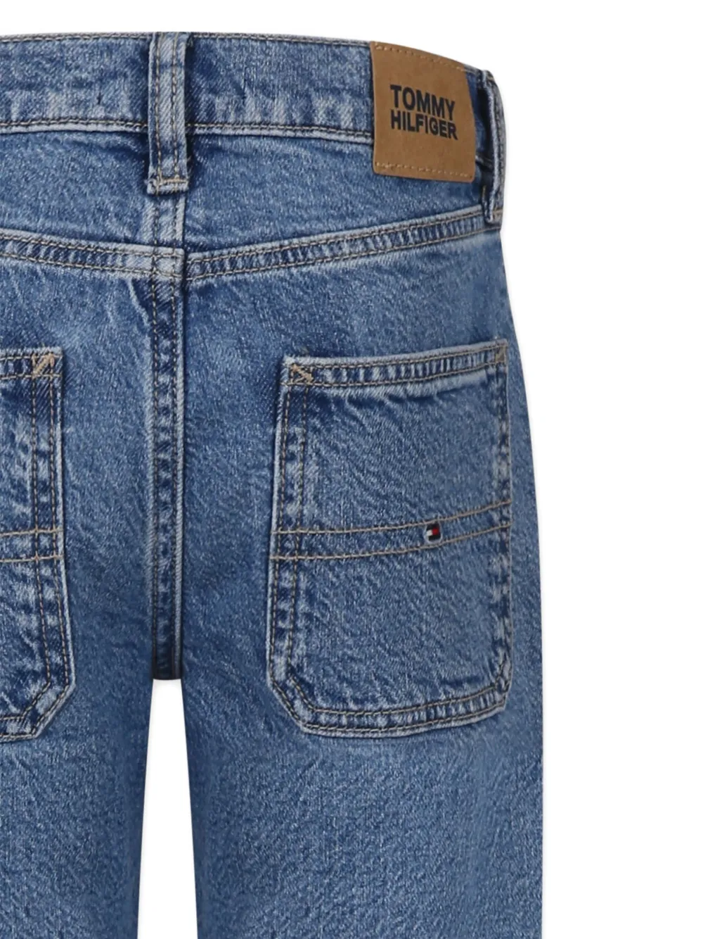 Tommy Hilfiger Junior Jeans met 5 zakken Blauw