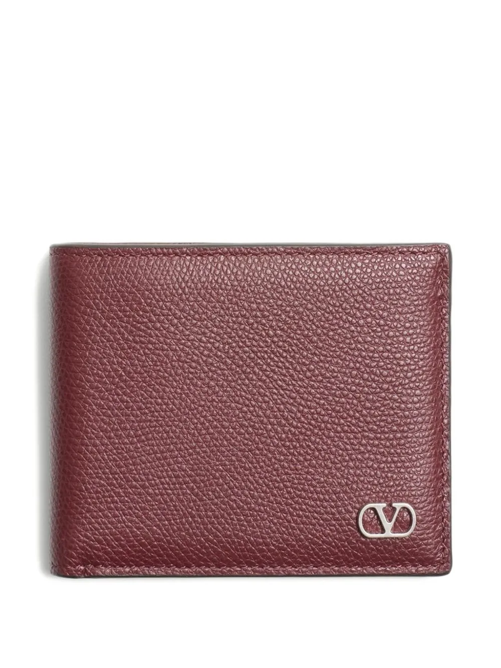 Valentino Garavani textured leather wallet | Red | Image 1