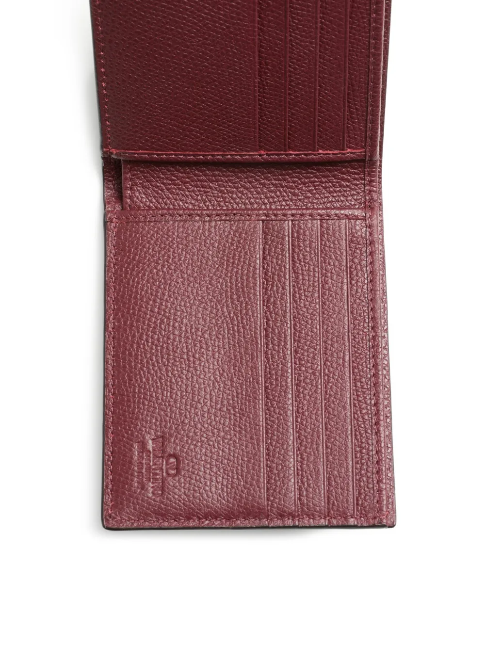 Valentino Garavani Leren portemonnee Rood