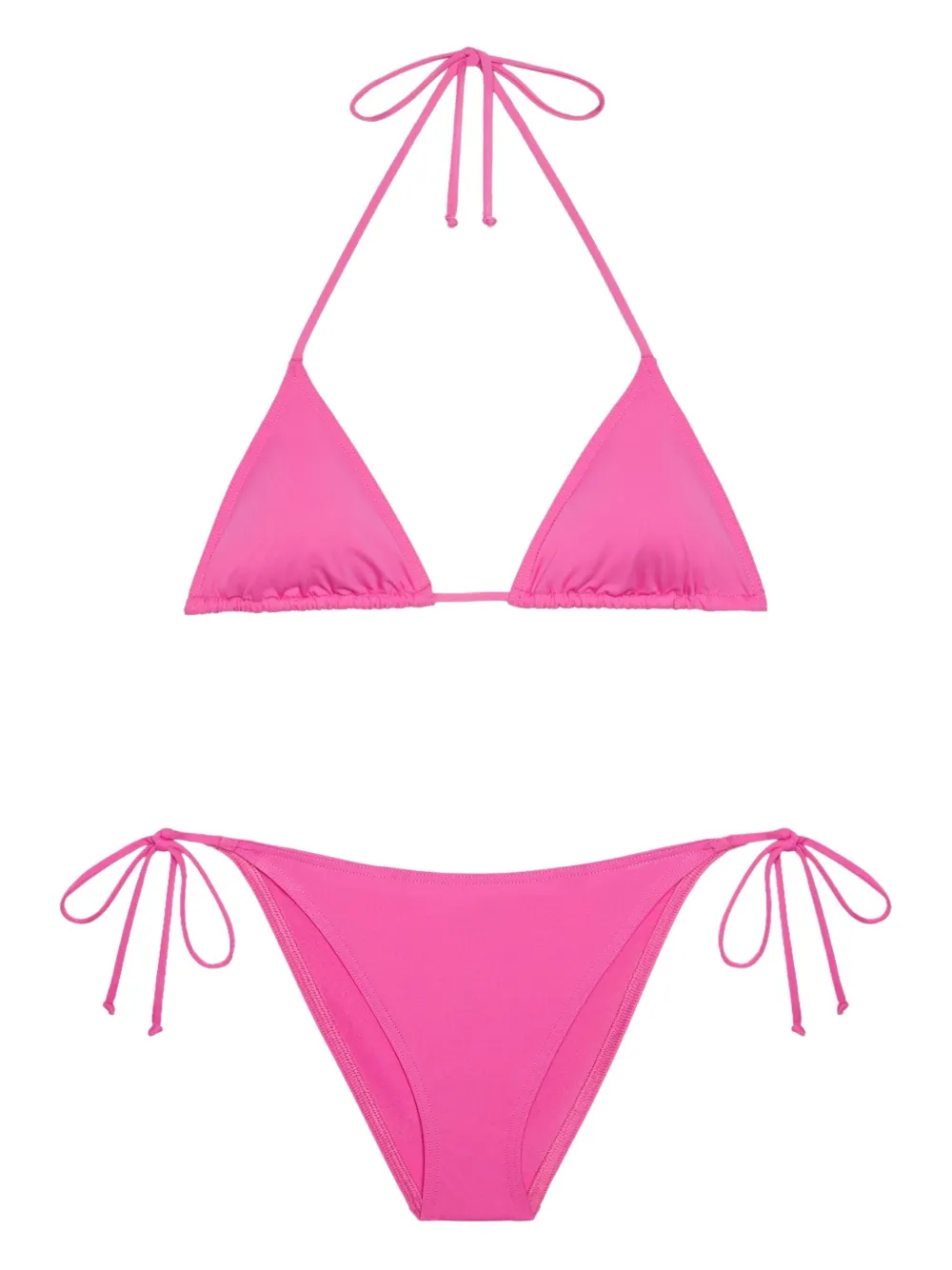 MC2 Saint Barth triangle-top sided-ties bikini | Pink | Image 1