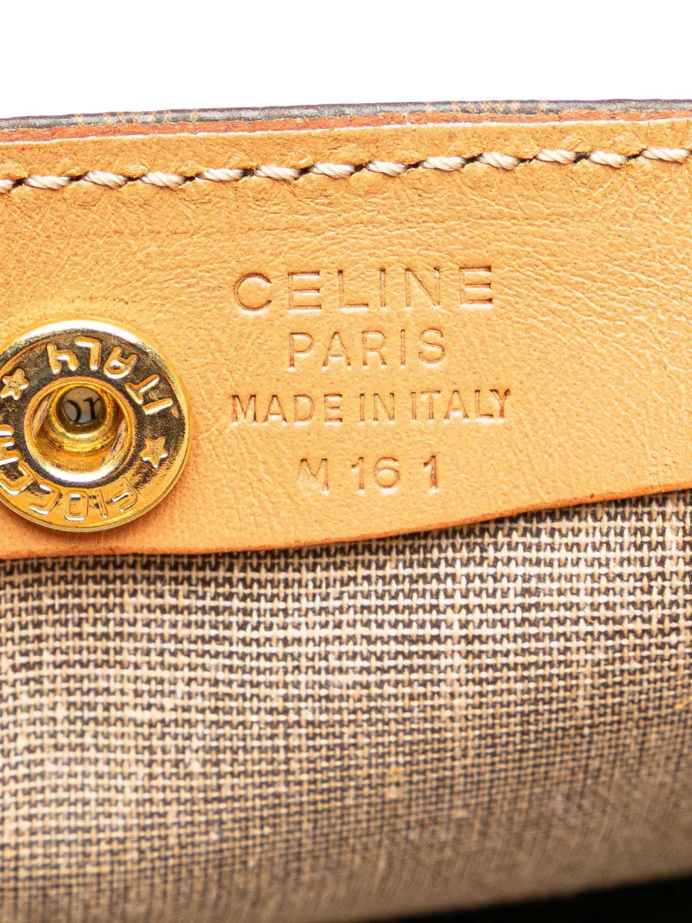 Pre-owned Celine 2016 Macadam Coated Canvas Tote Bag
