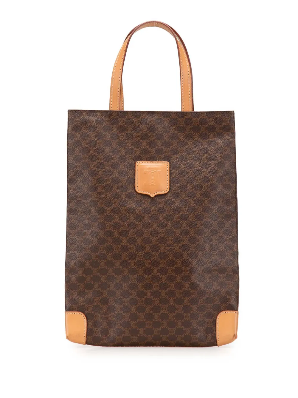 Céline Pre-Owned 2016 Macadam Coated Canvas tote bag | marrón | Image 1