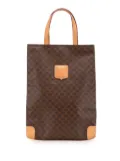 Céline Pre-Owned 2016 Macadam Coated Canvas tote bag - Brown