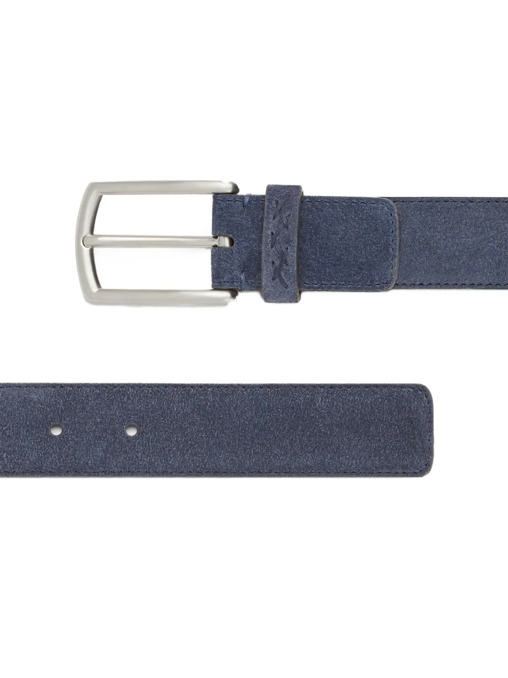Zegna ceinture en daim à boucle | Image 2