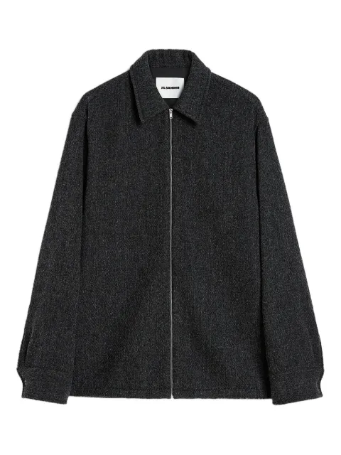 Jil Sander zip-front collar jacket