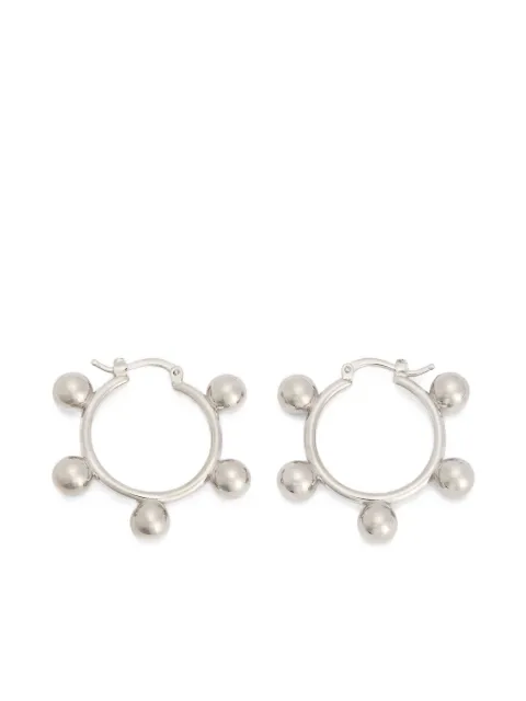 Jil Sander hoop earrings