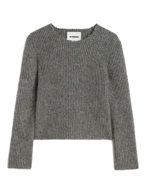 Jil Sander ribbed knit sweater