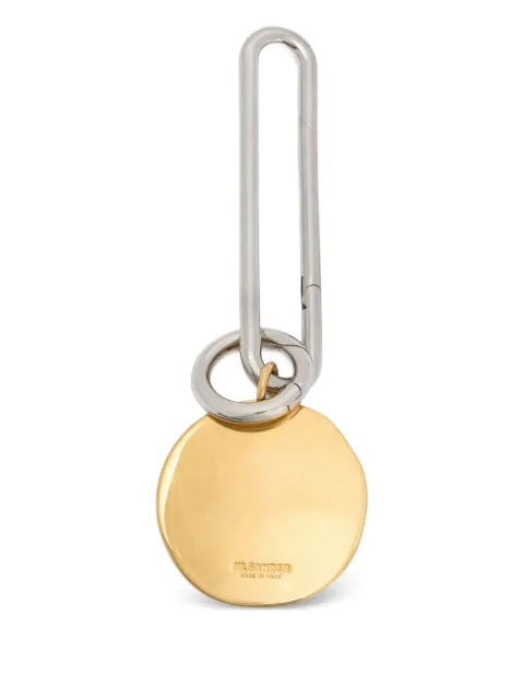 Jil Sander round-pendant keyring