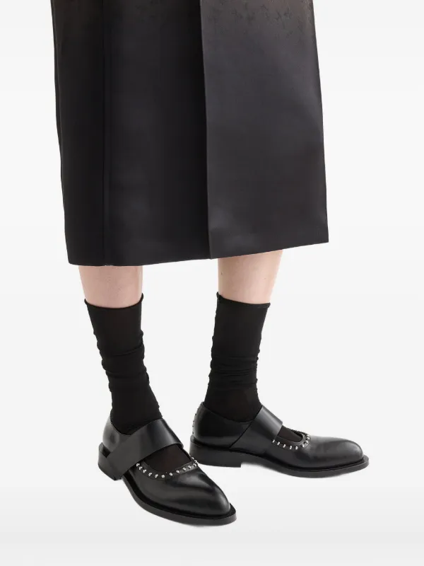 Jil Sander スタッズトリム パンプス | ブラック | FARFETCH JP Jil Sander スタッズトリム パンプス | ブラック | FARFETCH JP