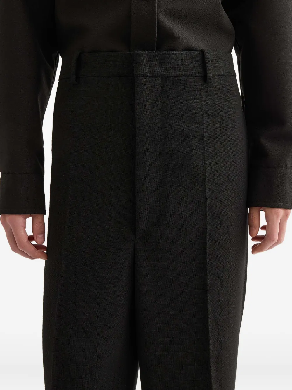 Jil Sander Pantalon Zwart