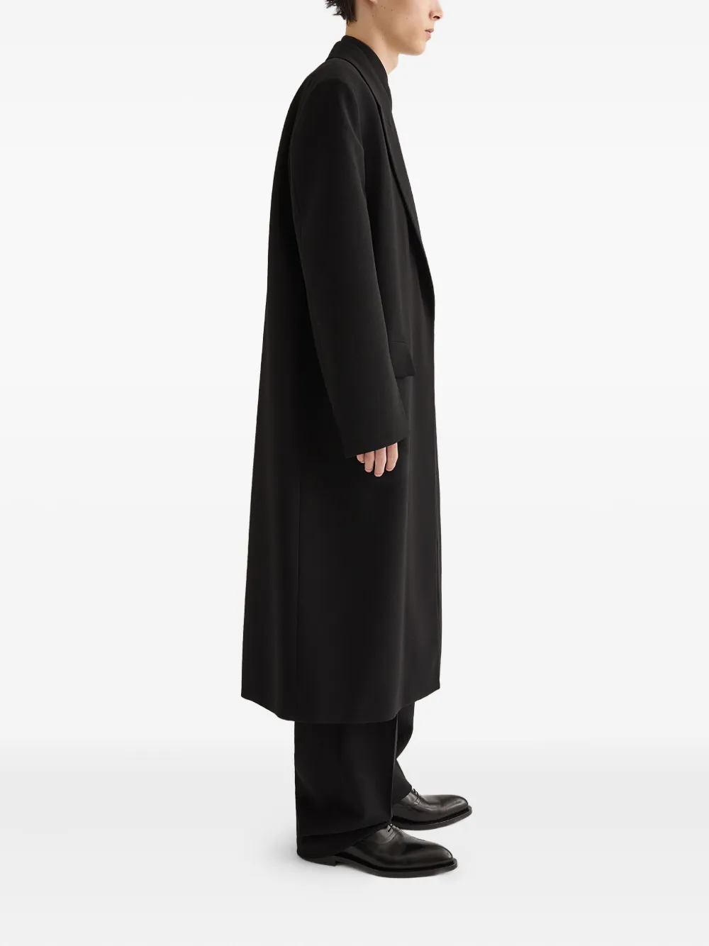 Jil Sander Jas met dubbele rij knopen Zwart