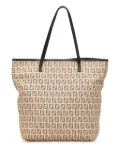 Fendi Pre-Owned 2000-2024 Zucchino Canvas tote bag - Brown