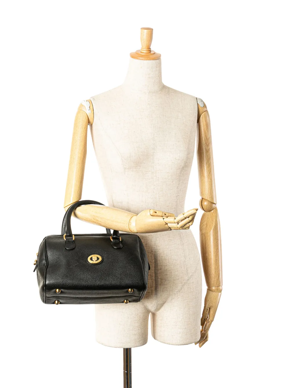 Burberry Pre-Owned 20th Century Leather boston bag | Pre-Owned | Image 2