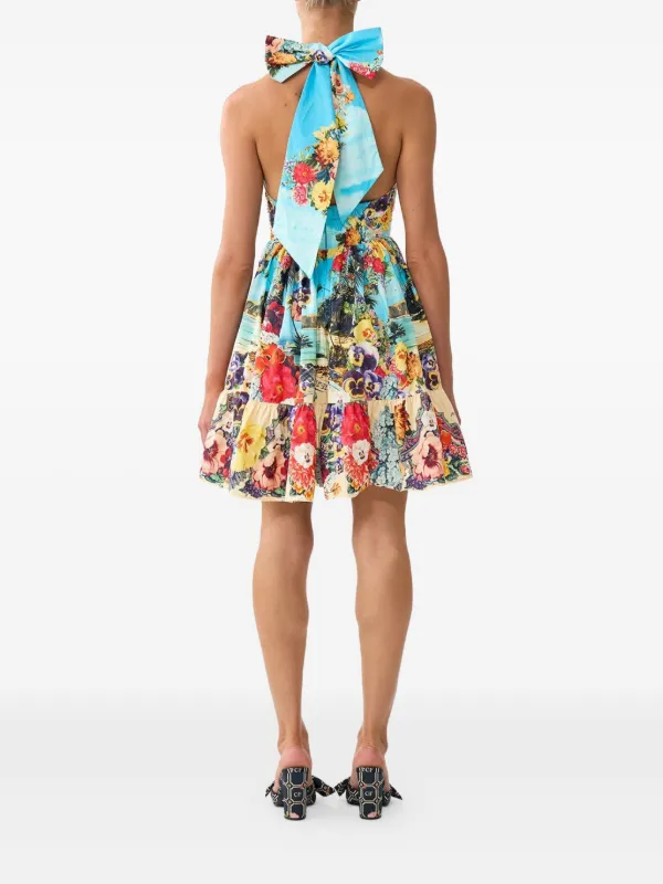 slim fit dress slacks The Totally Ozmopolitan Bias Halter Dress With Ruffle Hem main image 1