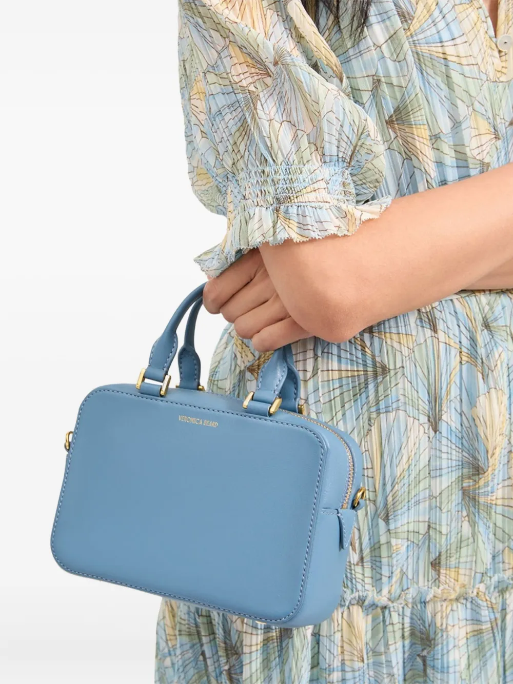 Veronica Beard Boxy mini-tas Blauw