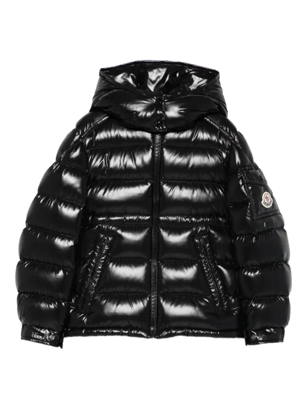 Moncler Enfant Maire Hooded Puffer Jacket Black FARFETCH IN