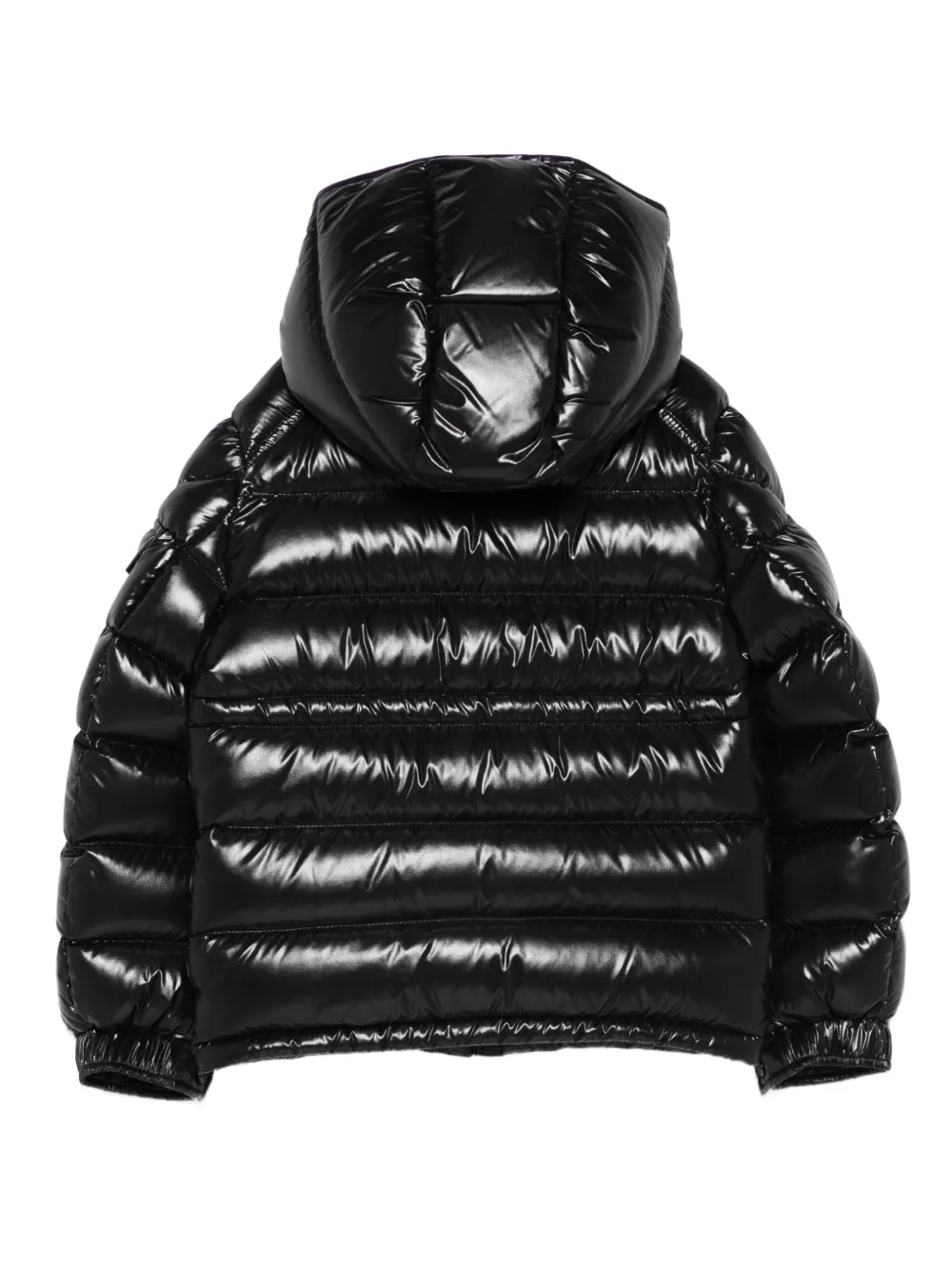 Moncler Enfant Maire hooded puffer jacket Zwart