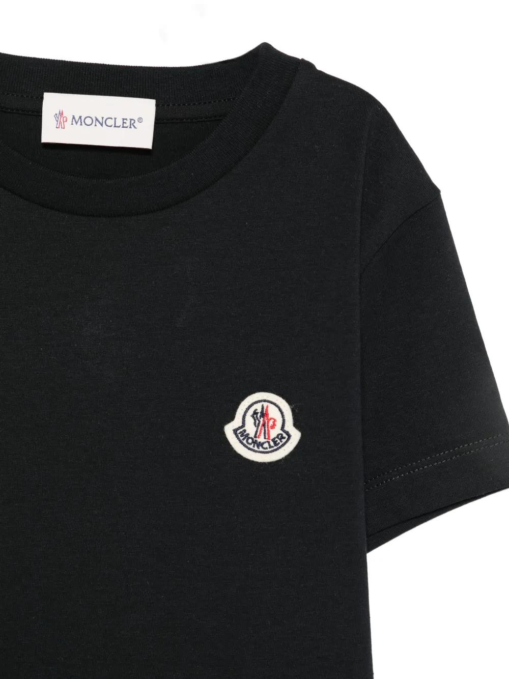Moncler Enfant logo-patch T-shirt | Boys T-Shirts | Image 2
