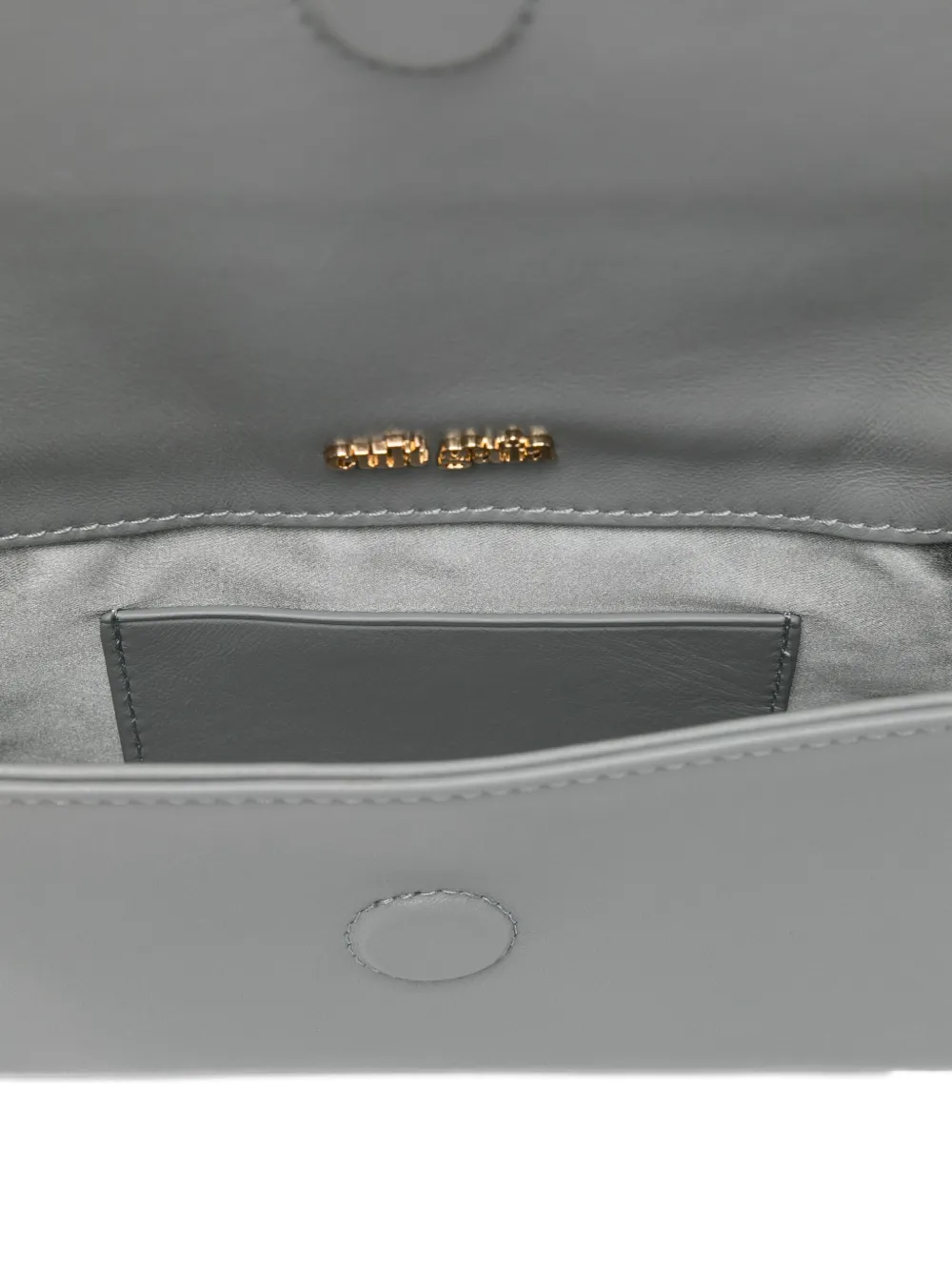Cult Gaia Perla Bead-embellished Shoulder Bag In Gray