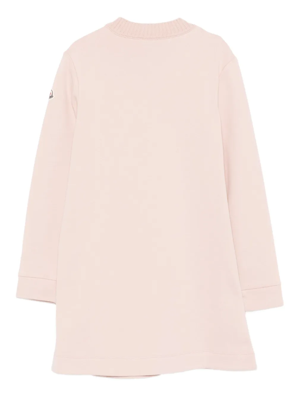 Moncler Enfant logo-patch dress Roze