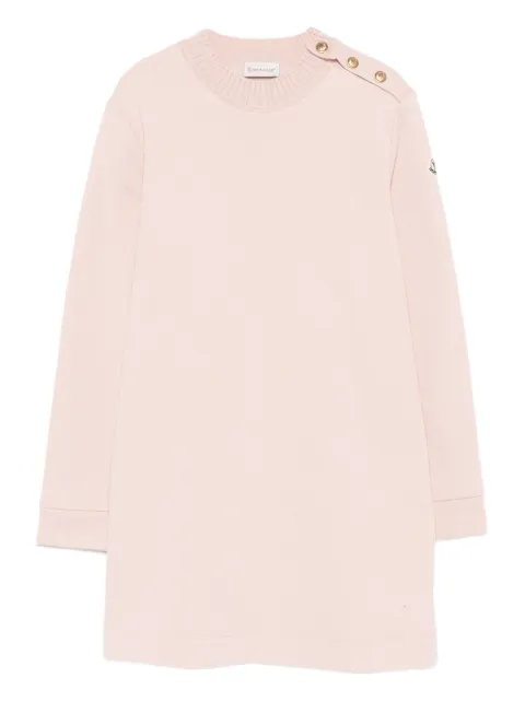 Moncler Enfant logo-patch dress