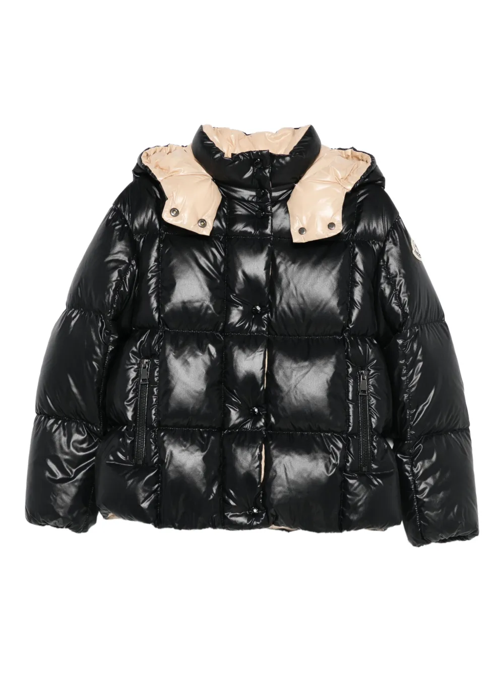 Moncler Enfant Parana gewatteerd jack Blauw