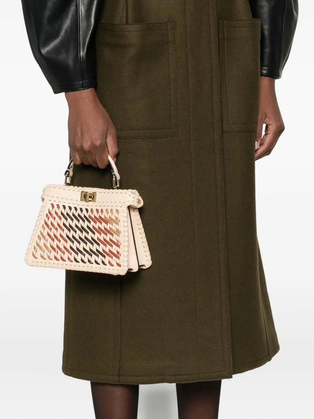 FENDI Peekaboo ISeeU tote bag - Beige