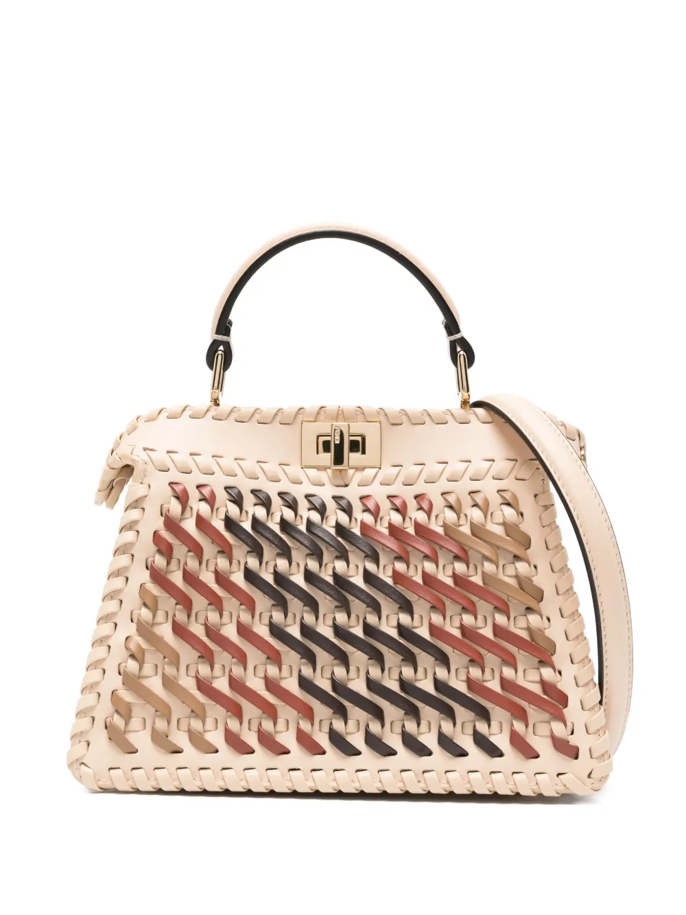 FENDI Peekaboo ISeeU tote bag | Neutrals | Image 1