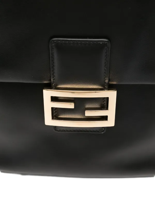 FENDI レザー バックパック | ブラック | FARFETCH JP