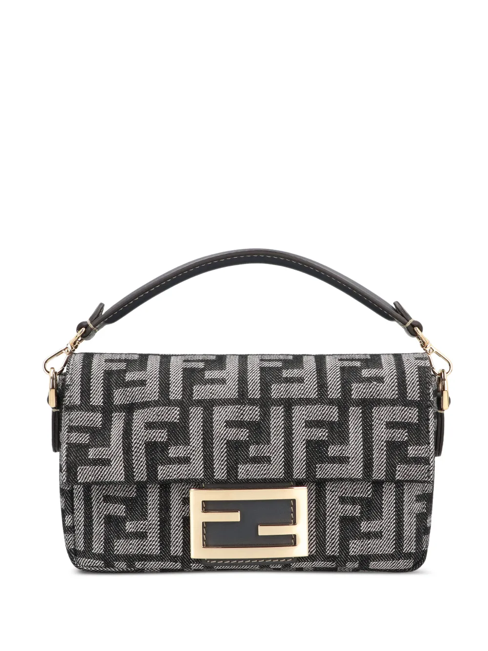 FENDI Borsa Baguette mini - Nero