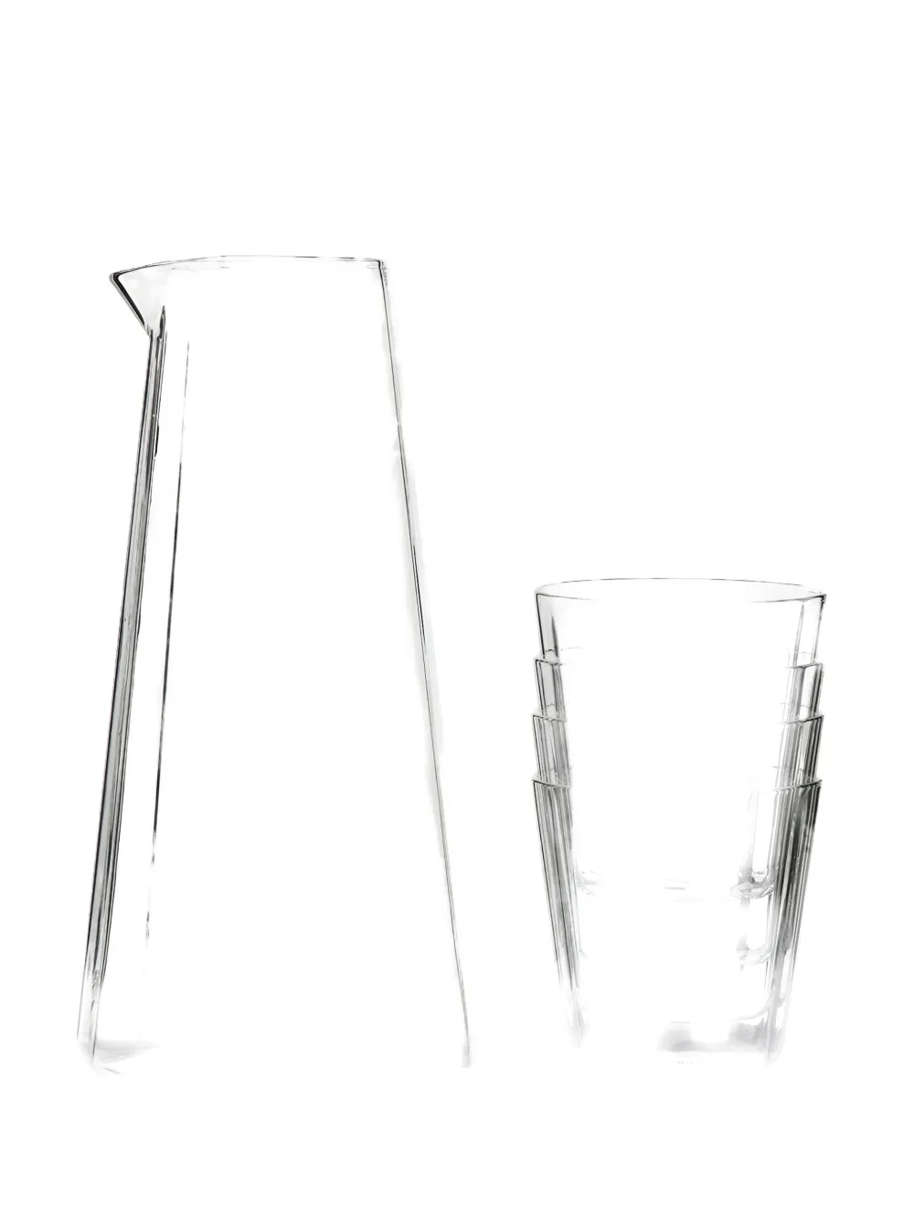 The Conran Shop xStudio Word Fade Carafe tumblers set (11cmx22.5cm) | Tableware | Image 2