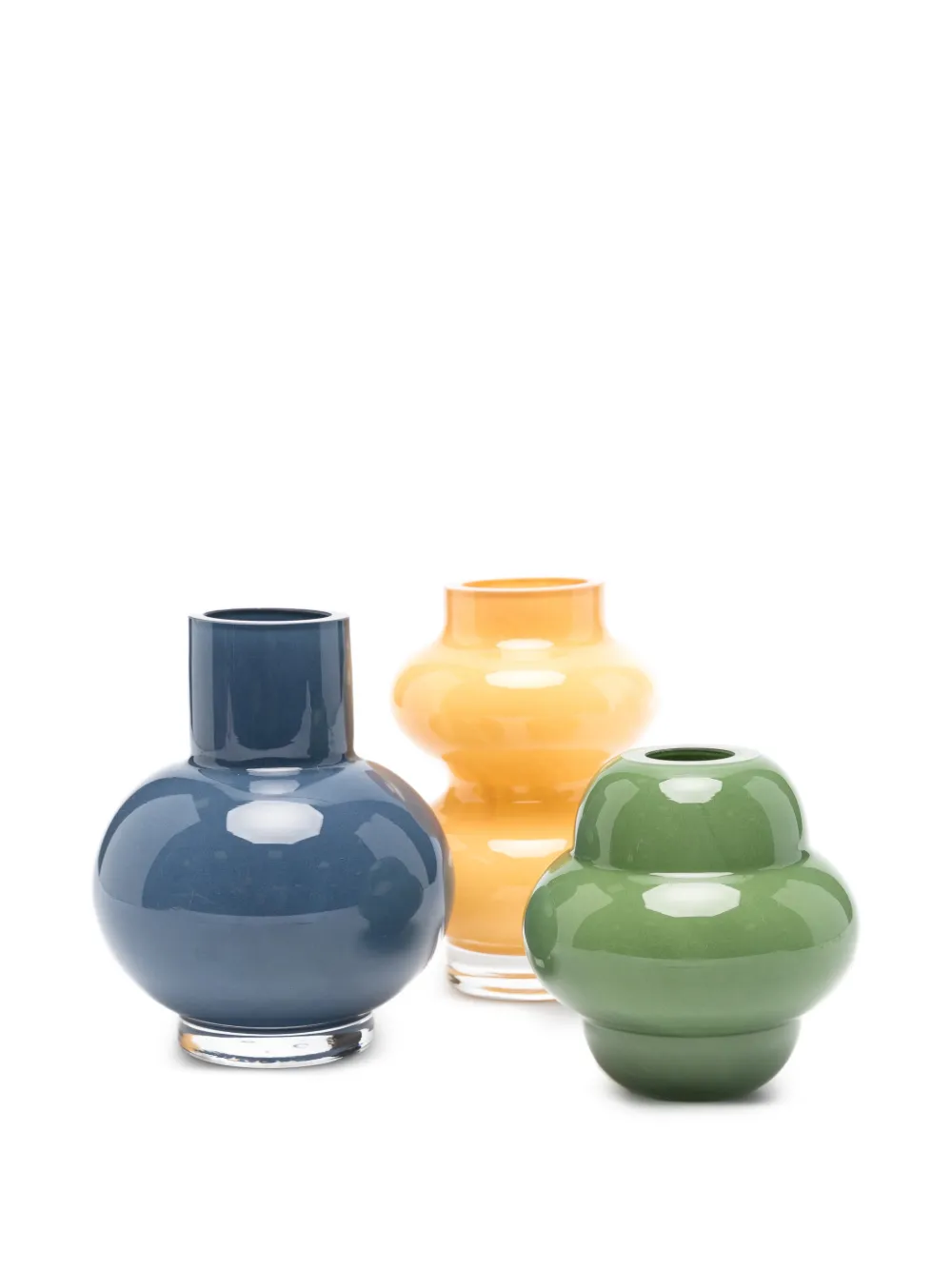 The Conran Shop set de tres floreros Form mini | azul | Image 1