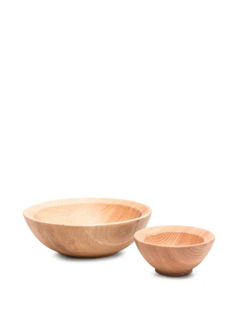 The Conran Shop oak snack serving bowl