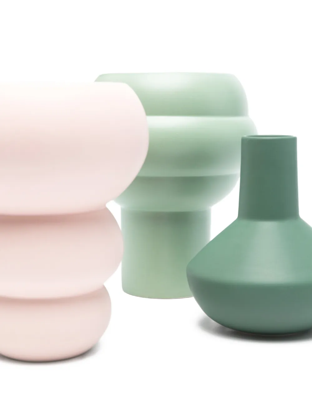 Stacked Spheres Vases Set (Set Of Three)