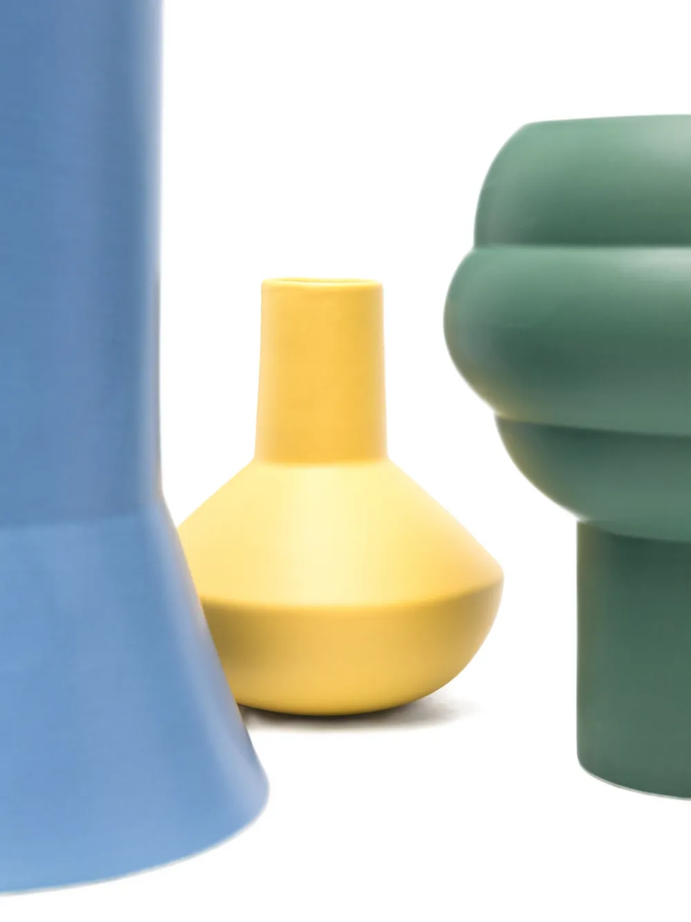 The Conran Shop sphere bottle vases set (set of three) - Blauw