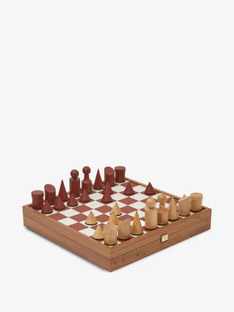 The Conran Shop Geometric Chess Pieces Milos Chess board game (40cmx40cm)